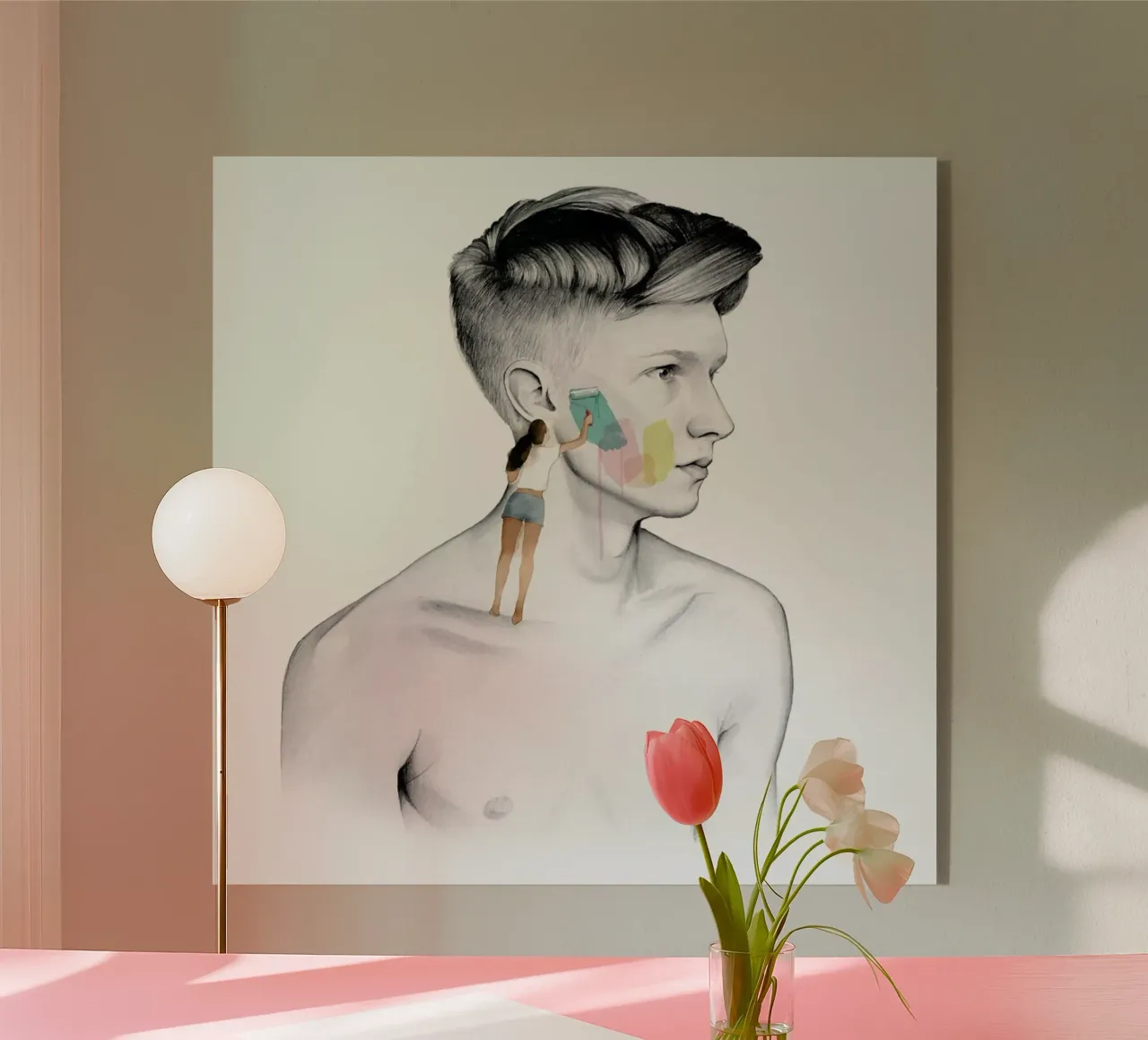 Paint Me plexiglass da Ina Stanimirova