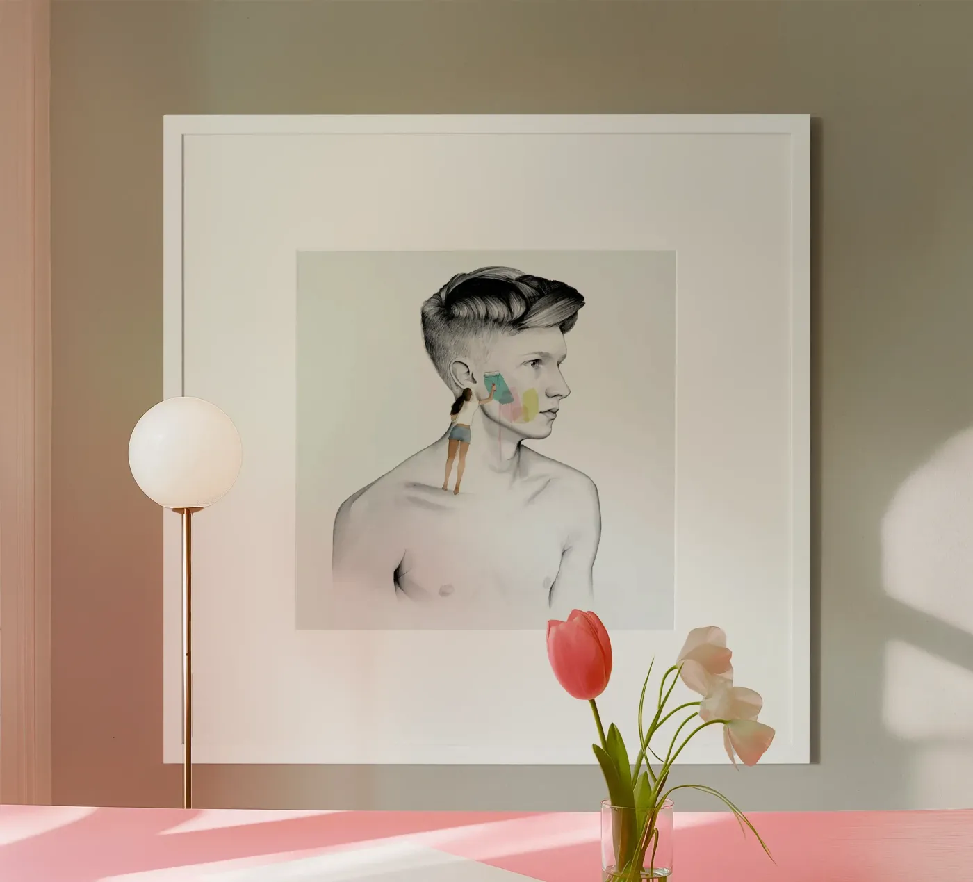 Paint Me poster by Ina Stanimirova