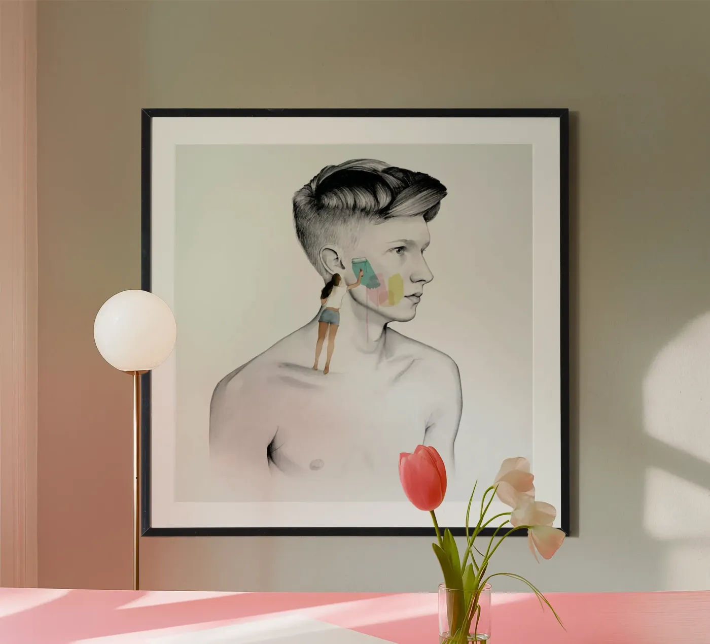 Paint Me poster by Ina Stanimirova