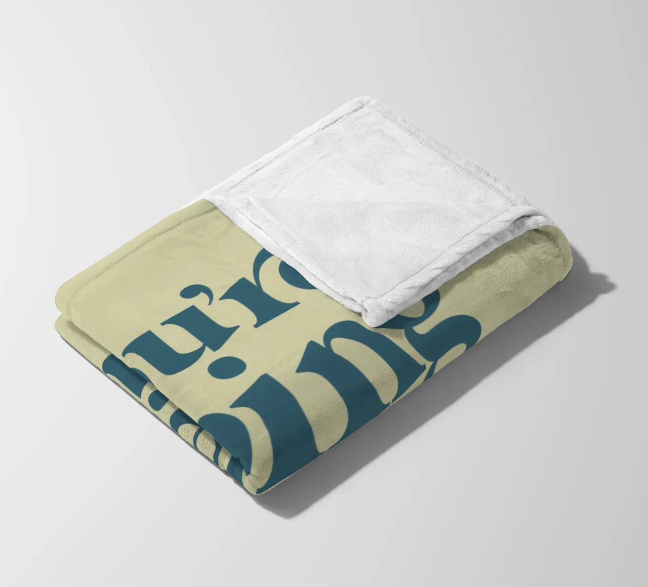 Design tipografico di You're Doing Great Bitch coperta in pile da THE MOTIVATED TYPE