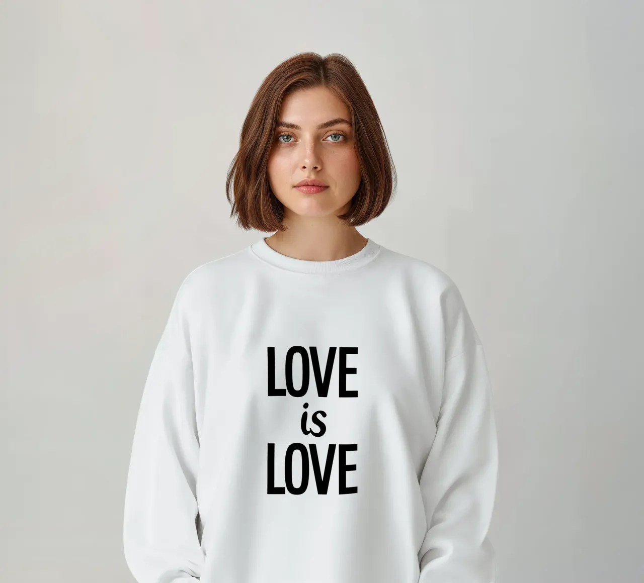 L'amore è amore Tipografia felpa da YV TYPOGRAPHY