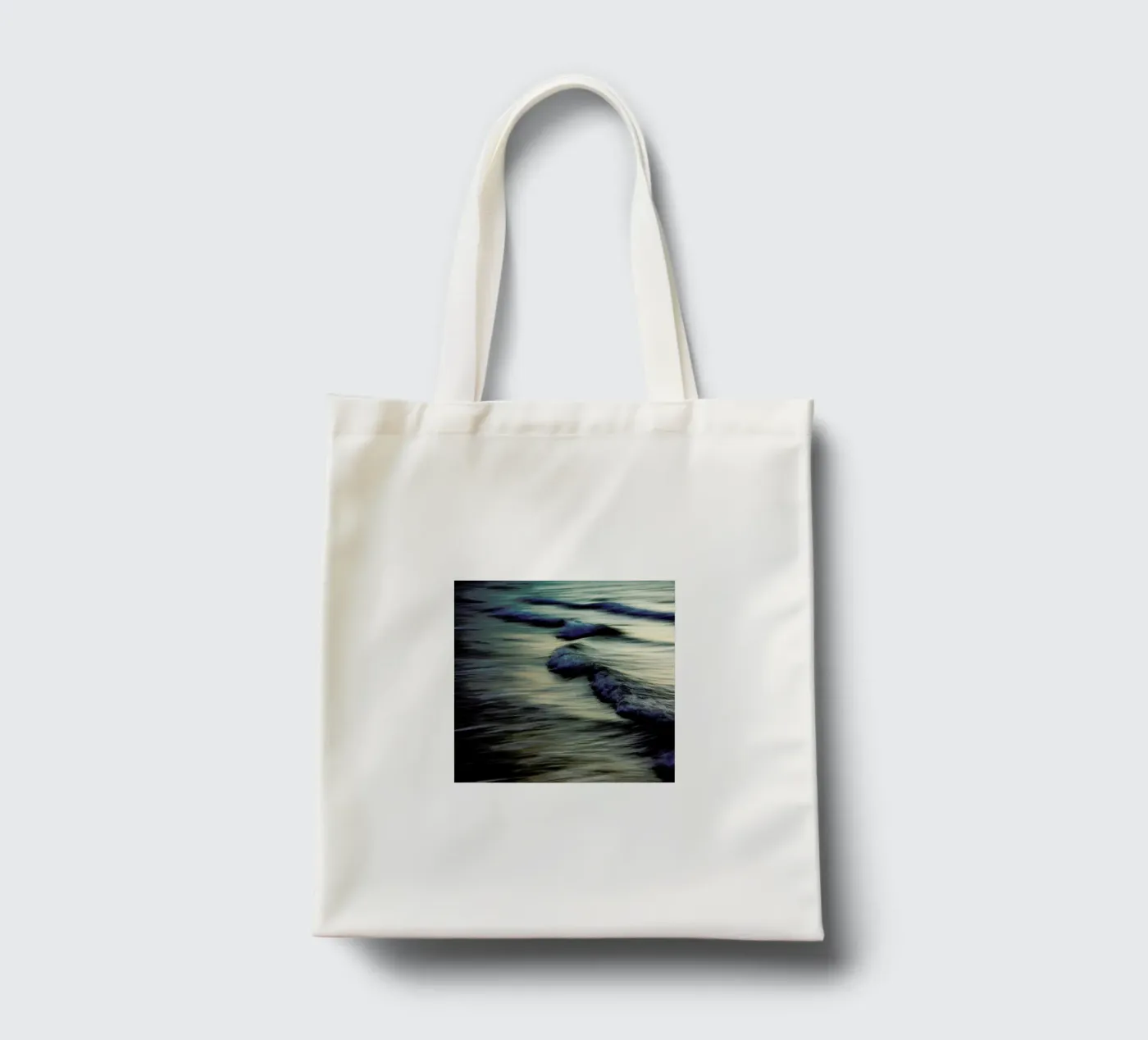 Waves tote bag by Tal Paz-Fridman