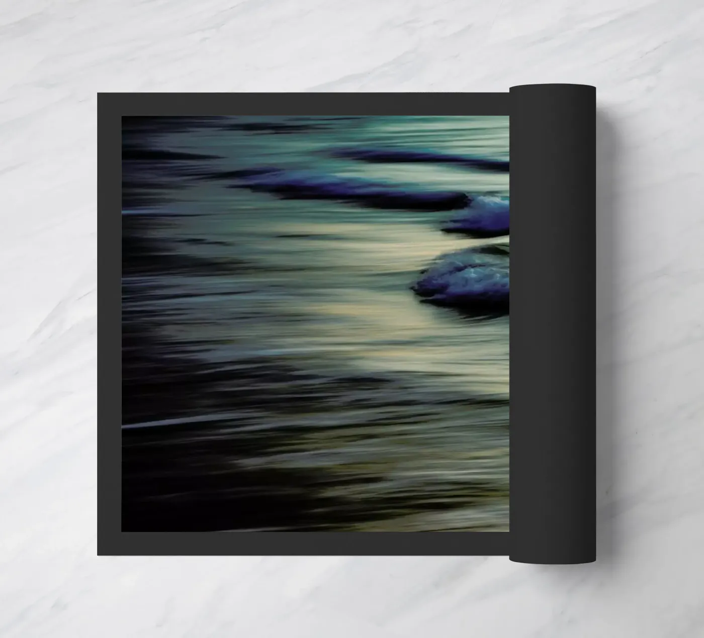 Waves Fußmatte von Tal Paz-Fridman