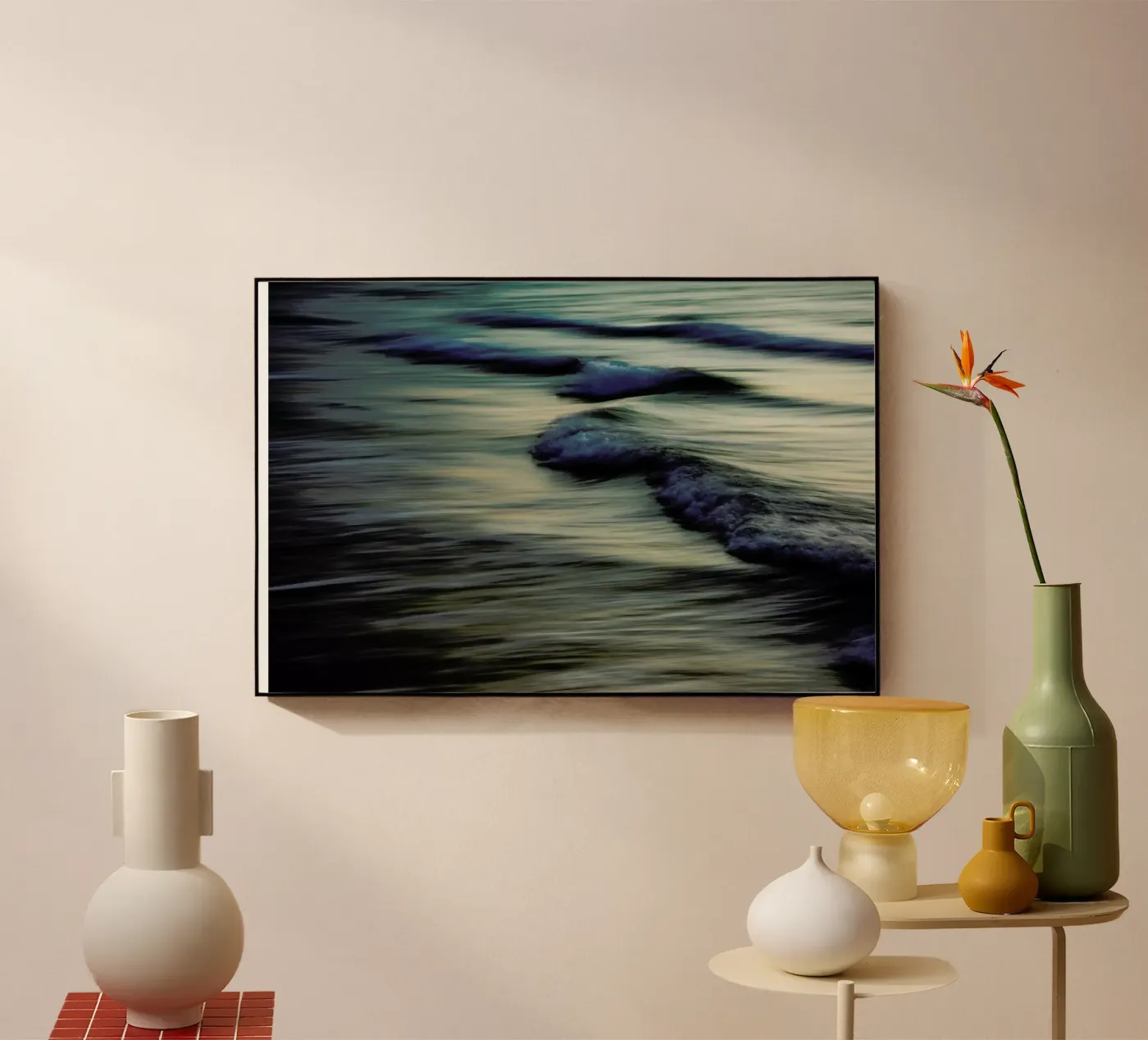 Waves acryl van Tal Paz-Fridman