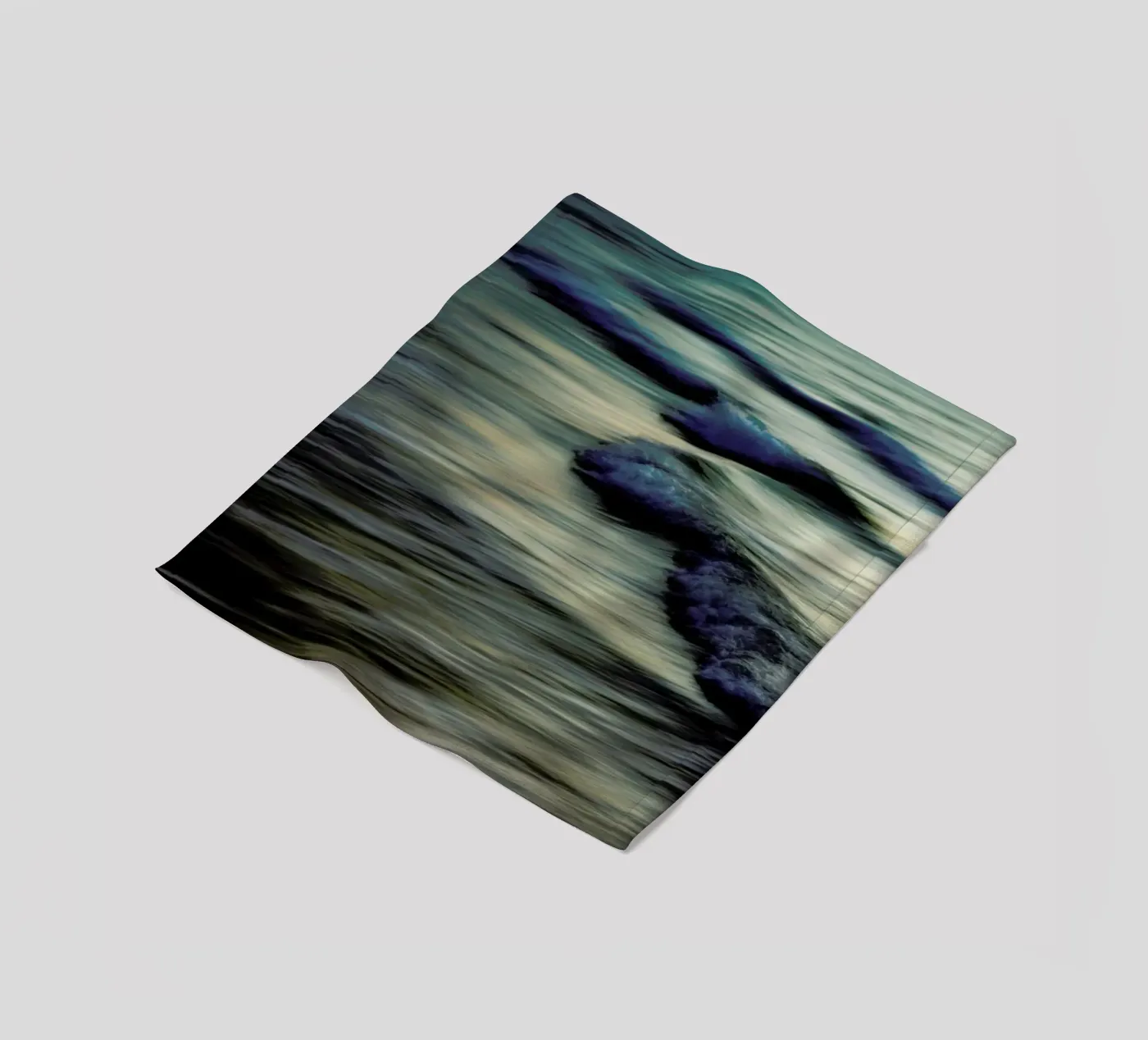 Waves Fleecedecke von Tal Paz-Fridman