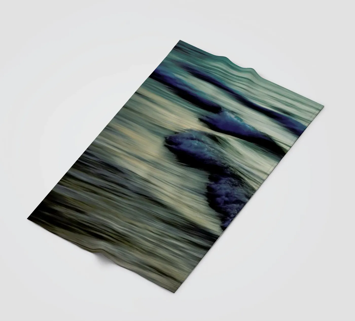 Waves Fleecedecke von Tal Paz-Fridman