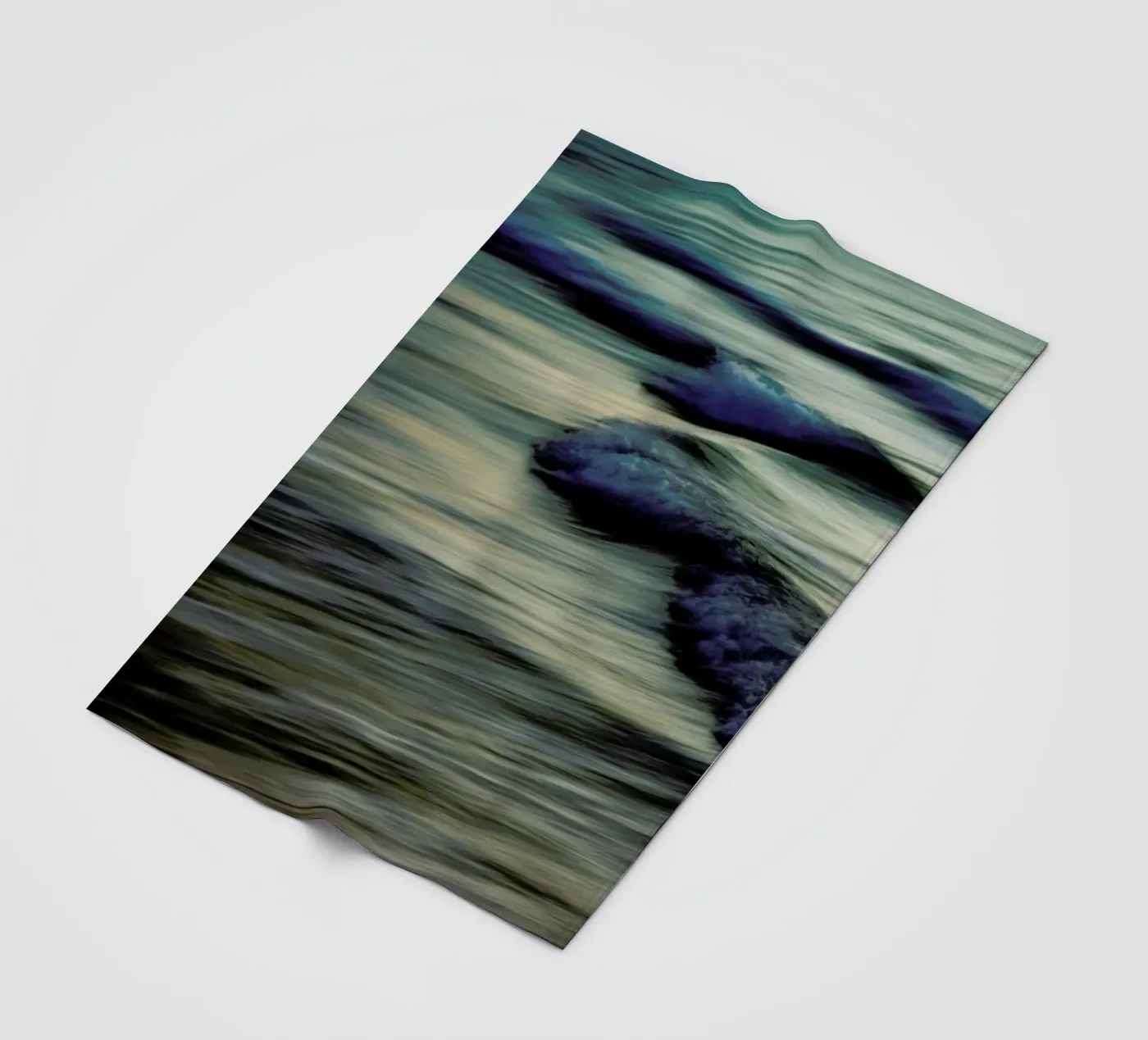 Waves fleecedeken van Tal Paz-Fridman