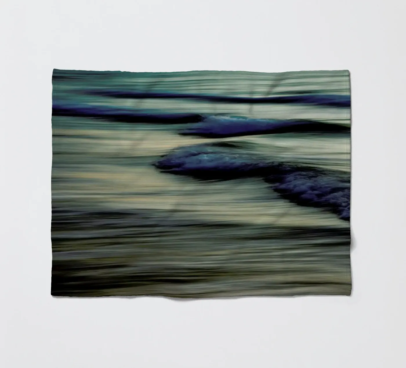 Waves fleecedeken van Tal Paz-Fridman