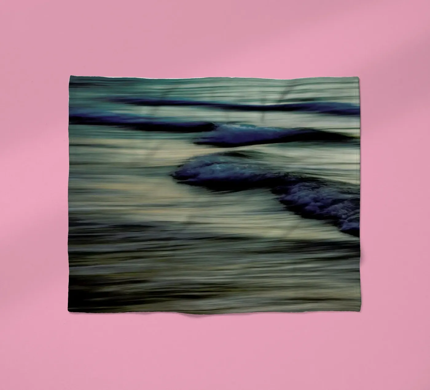 Waves Fleecedecke von Tal Paz-Fridman