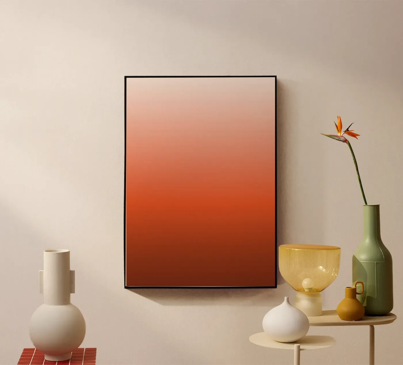 Soleil couchant plexiglass da Idées & Création