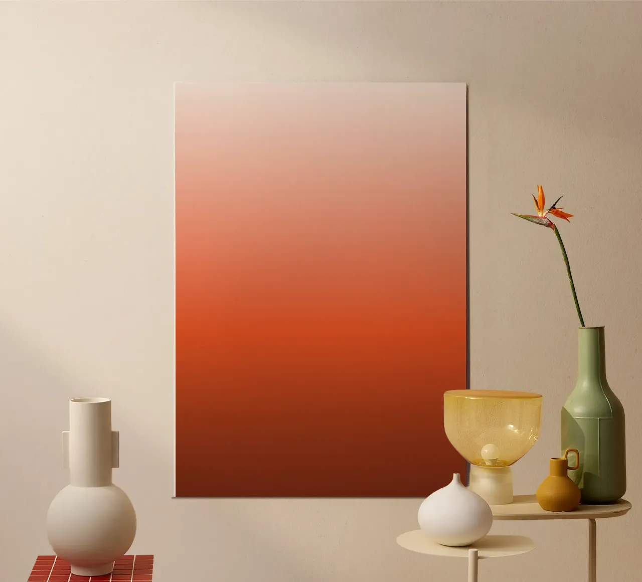 Soleil couchant alluminio dibond da Idées & Création