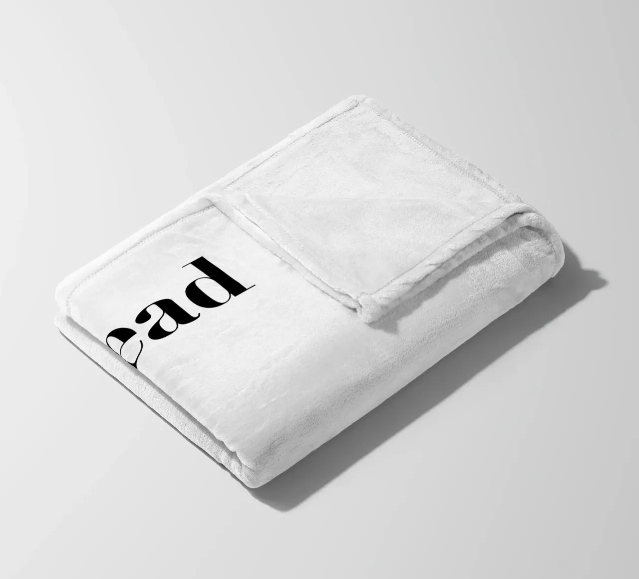 Spread The Love Typography fleece blanket by YV TYPOGRAPHY
