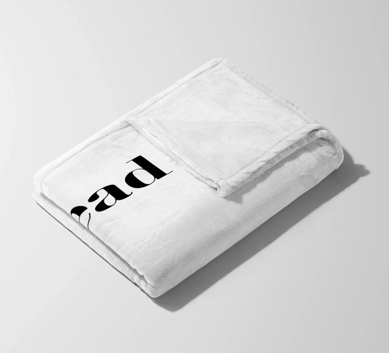 Spread The Love Typography fleece blanket by YV TYPOGRAPHY