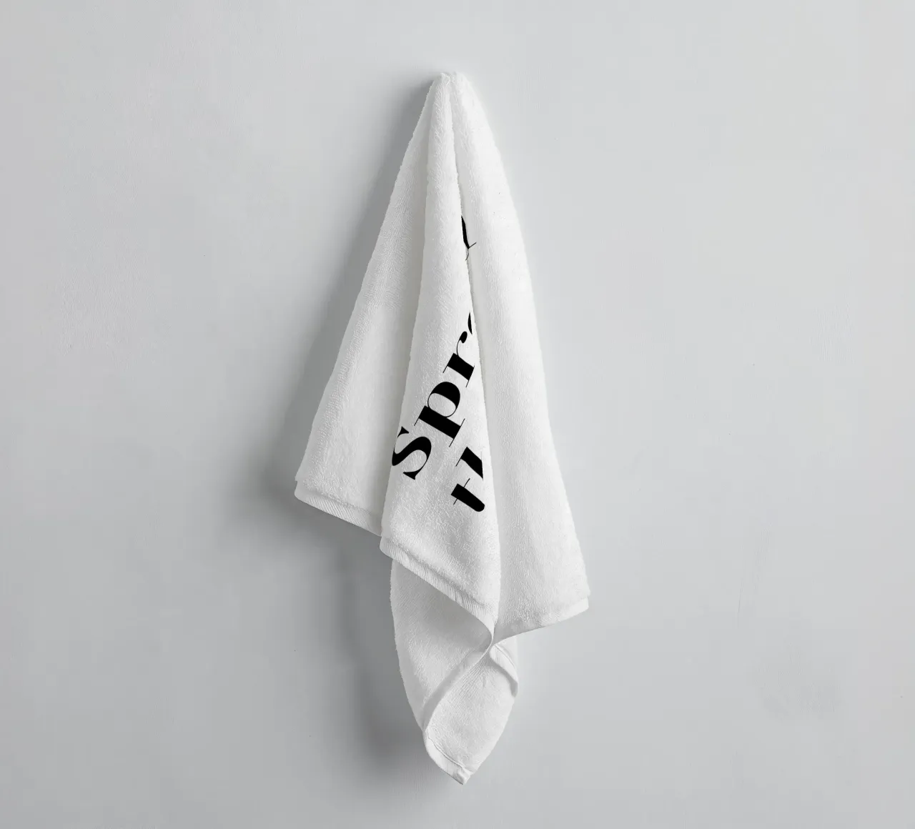 Tipografia Spread The Love asciugamano da bagno da YV TYPOGRAPHY