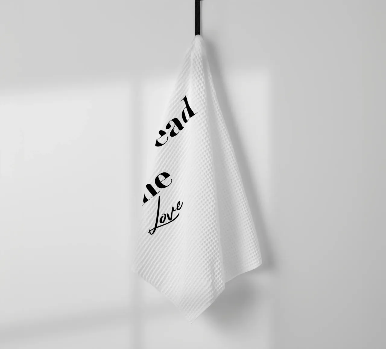 Tipografia Spread The Love canovaccio da cucina da YV TYPOGRAPHY