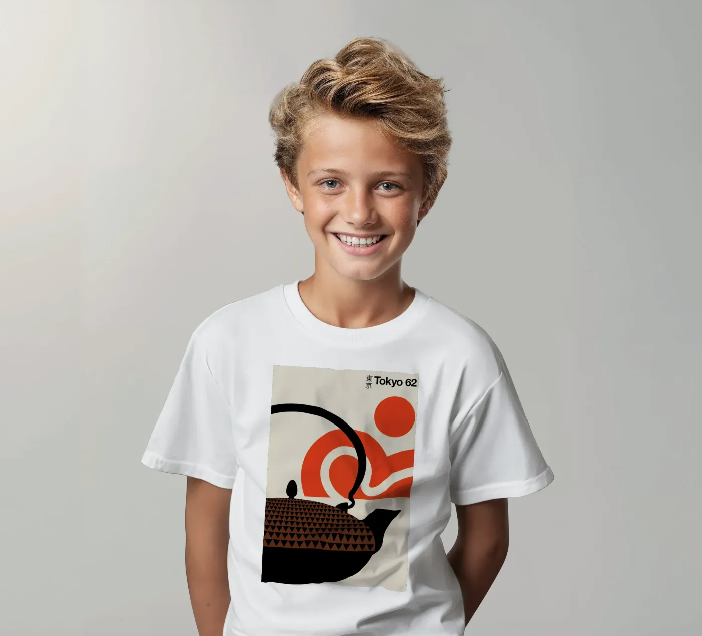 Tokyo t-shirt bambini da Bo Lundberg