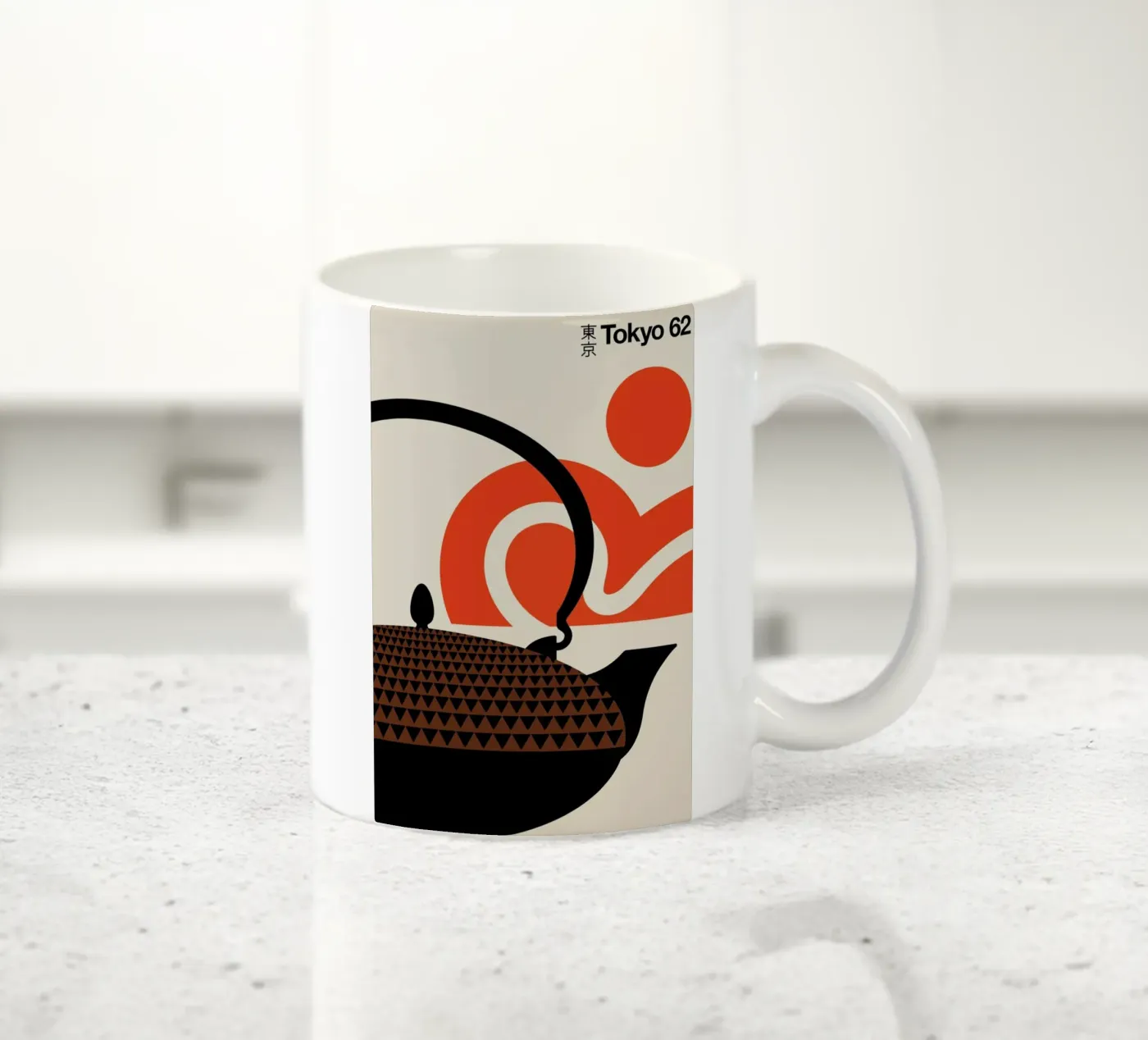 Tokyo ceramic mug by Bo Lundberg