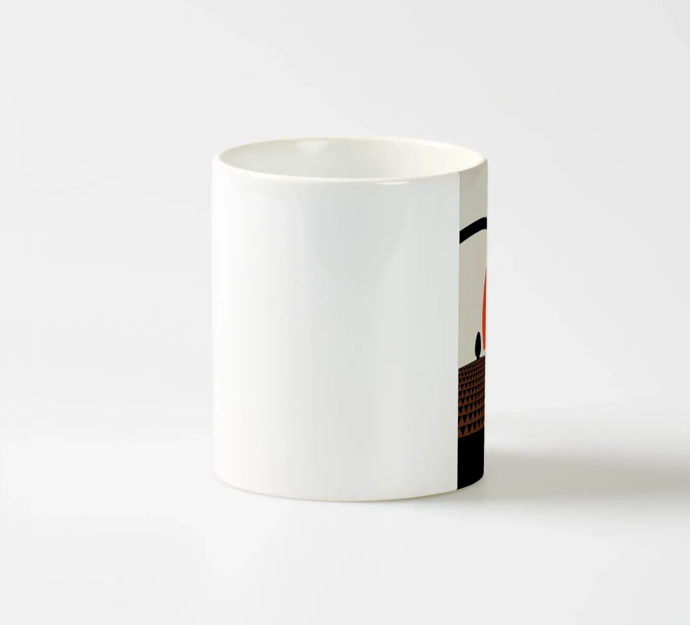 Tokyo ceramic mug by Bo Lundberg