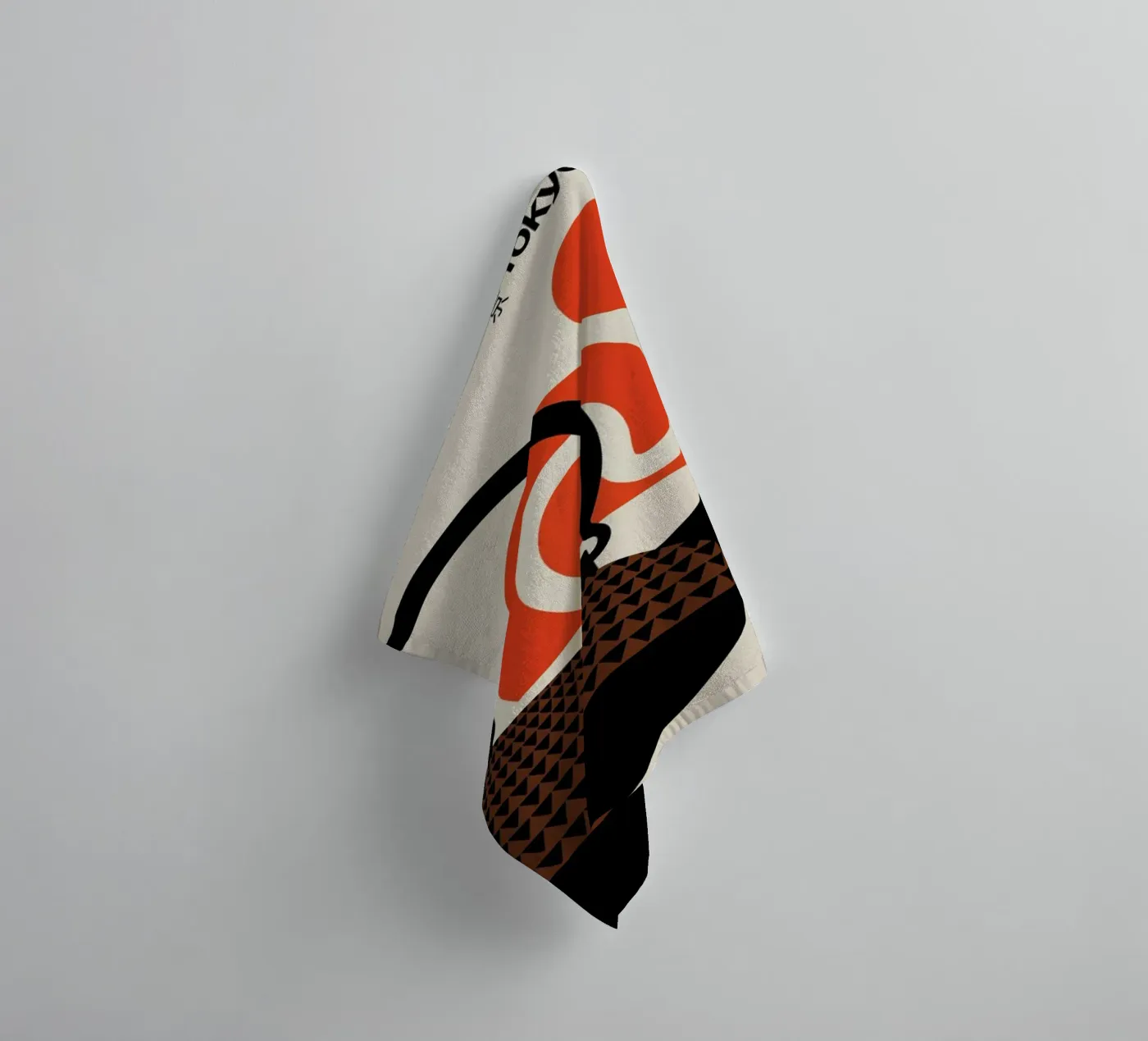 Tokyo towel by Bo Lundberg