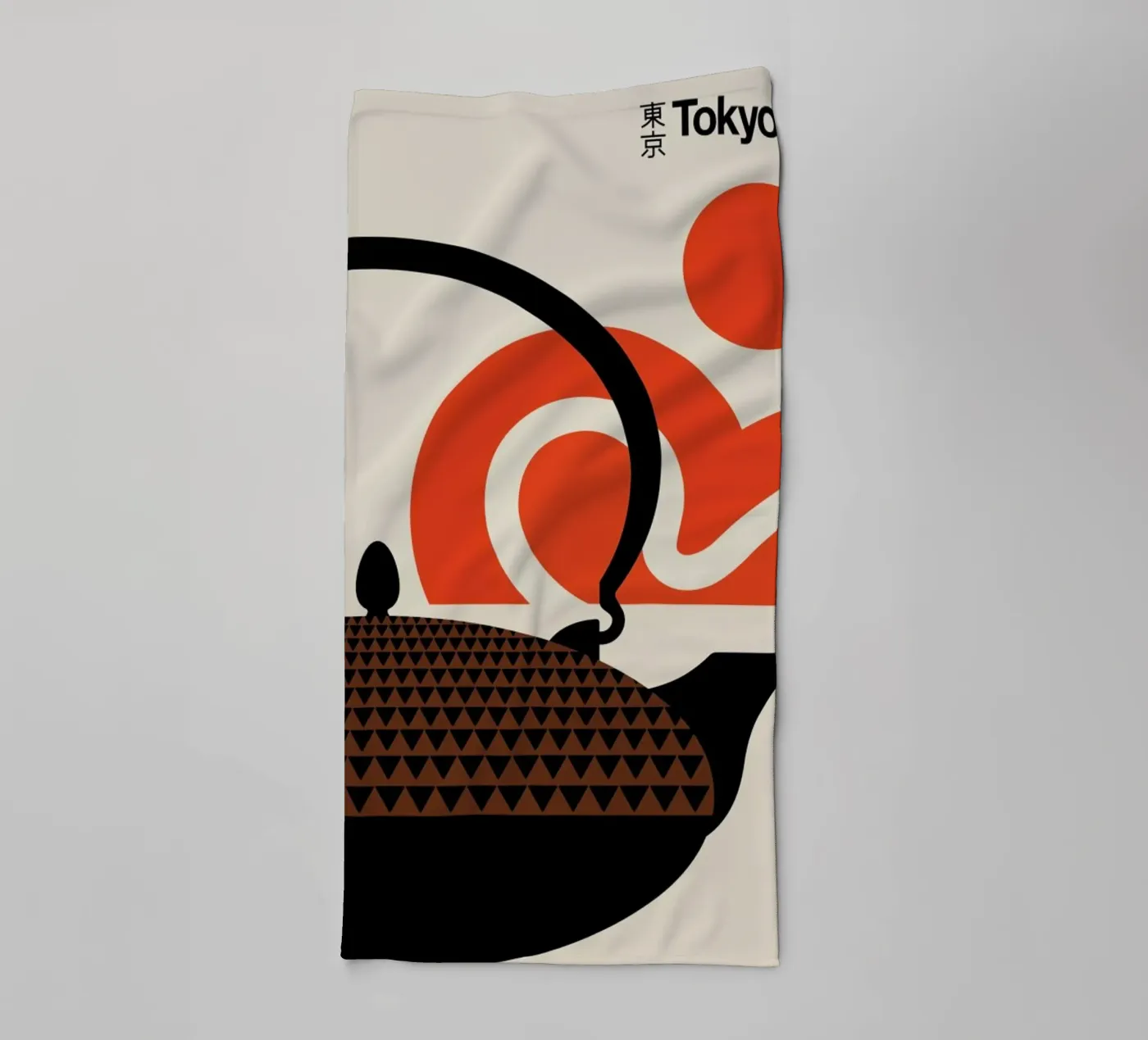 Tokyo towel by Bo Lundberg