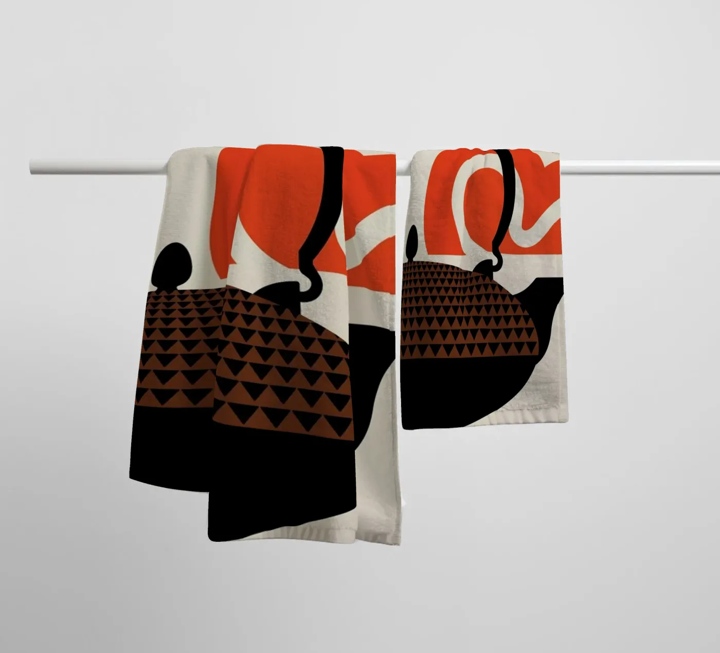 Tokyo towel by Bo Lundberg