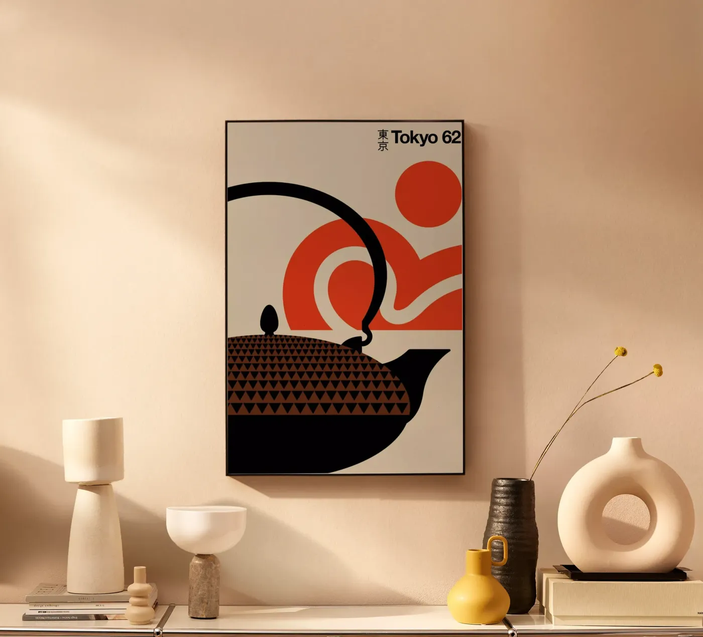 Tokyo acrylic glass by Bo Lundberg