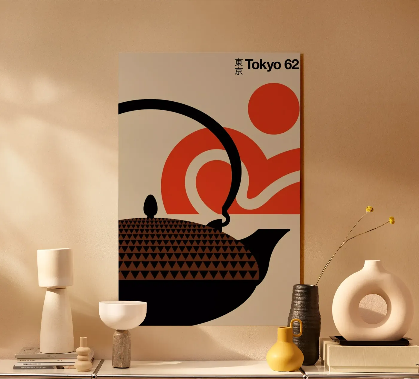 Tokyo acryl van Bo Lundberg