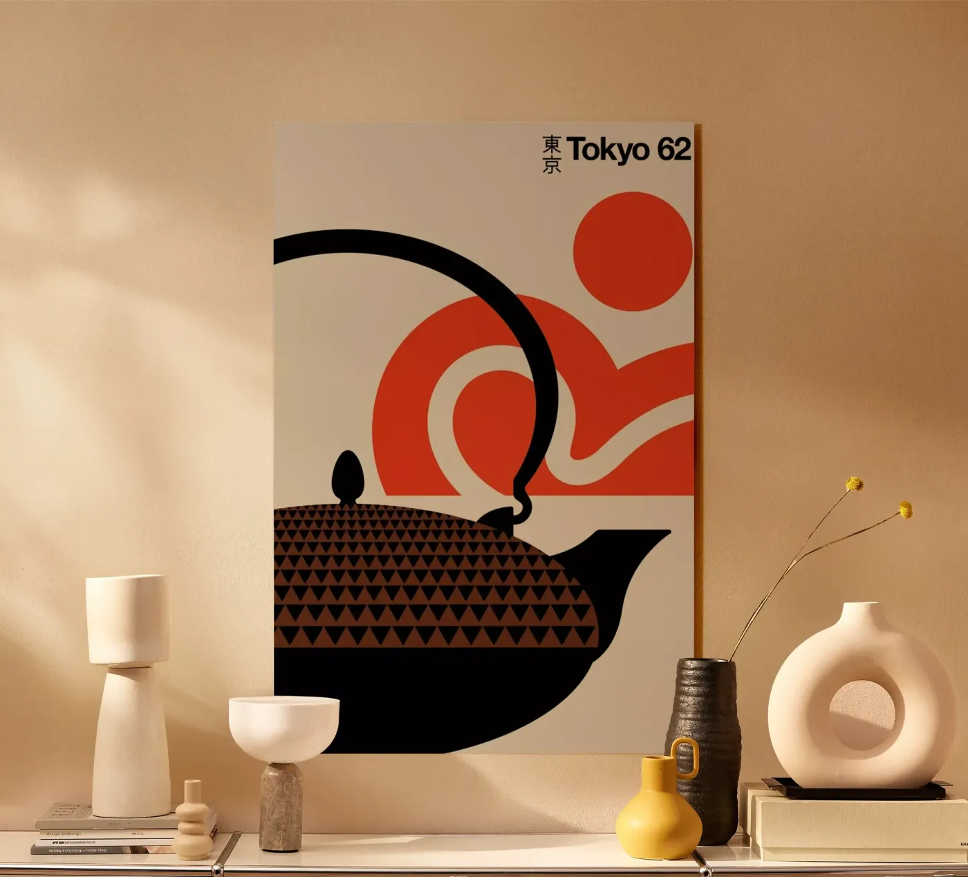 Tokyo acrylic glass by Bo Lundberg