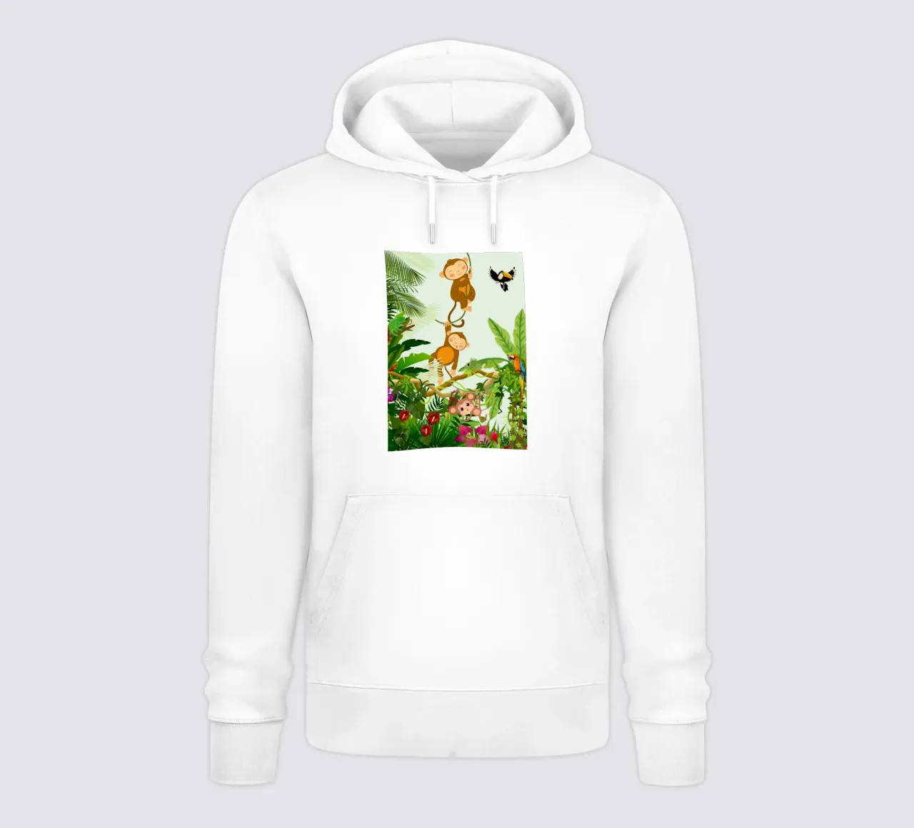 Dschungel-Party felpa con cappuccio da AESTHETIC VIBES by Isabel