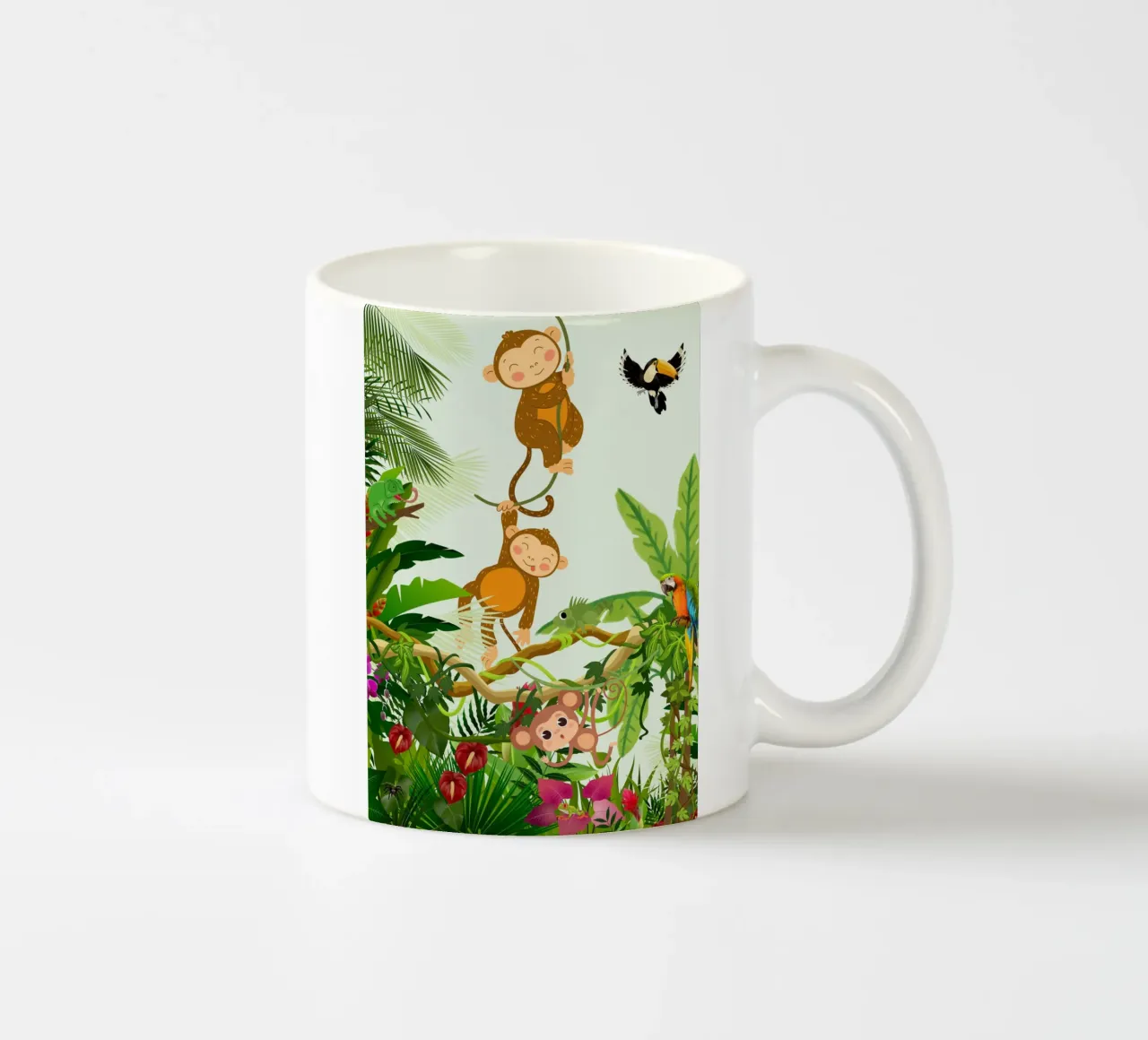 Dschungel-Party tazza in ceramica da AESTHETIC VIBES by Isabel