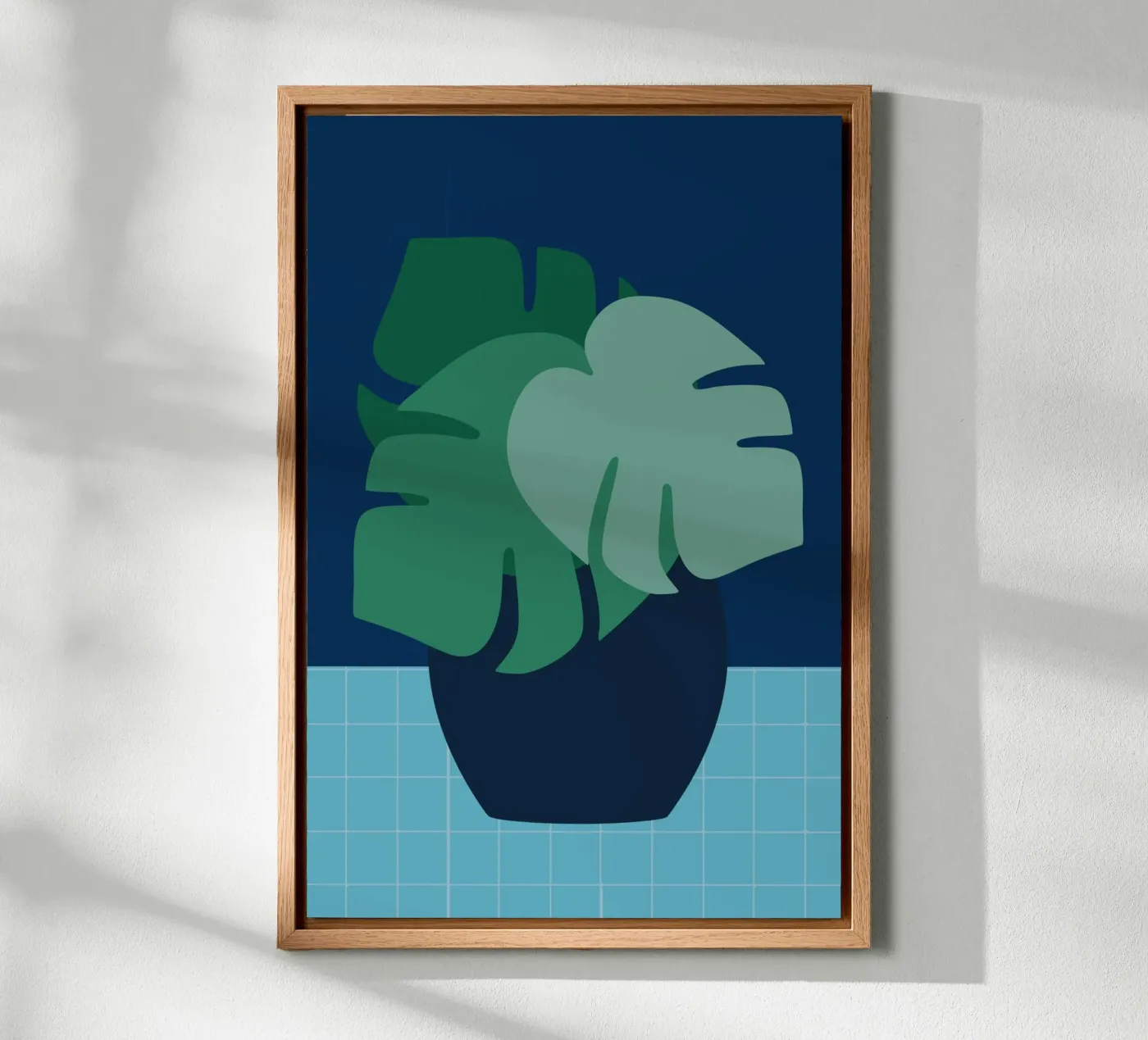 Monstera canvas van STUDIO 4H37