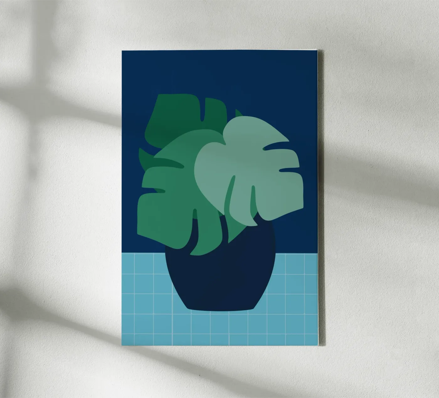 Monstera canvas van STUDIO 4H37