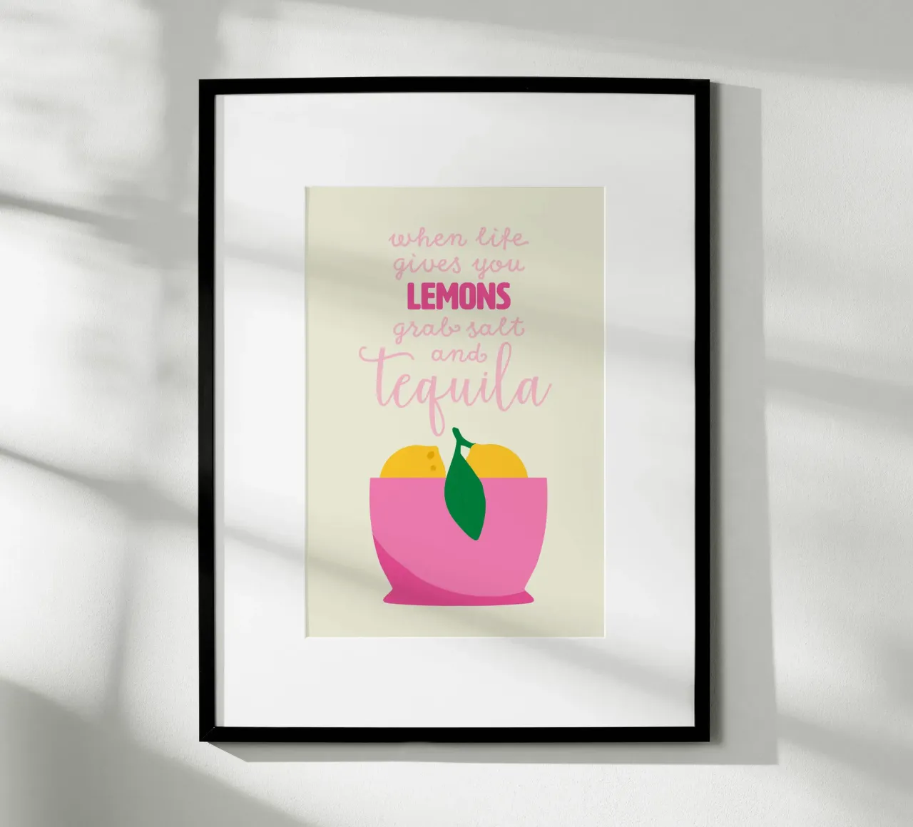 tequila rosa poster da STUDIO 4H37