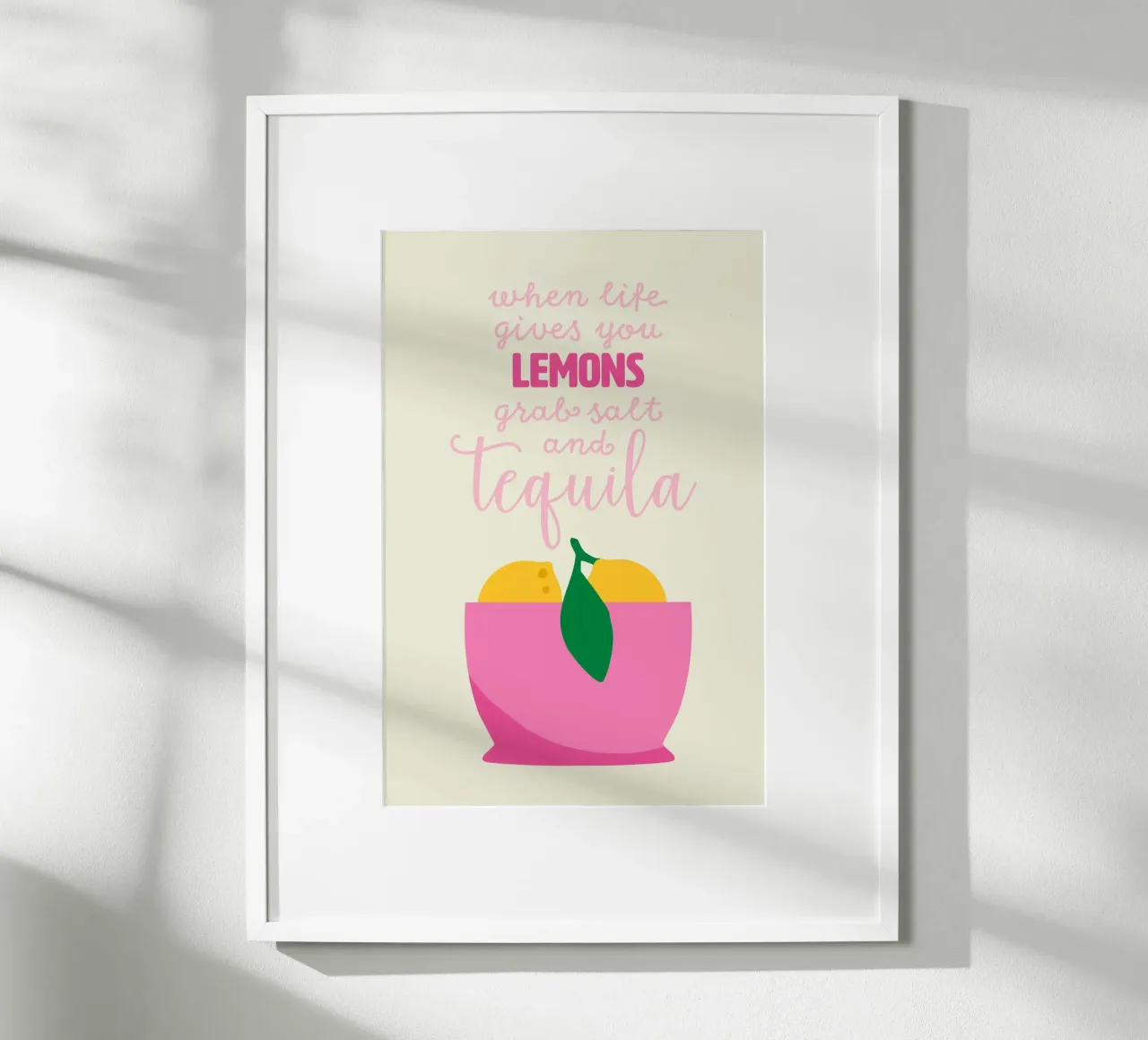 tequila rosa poster da STUDIO 4H37