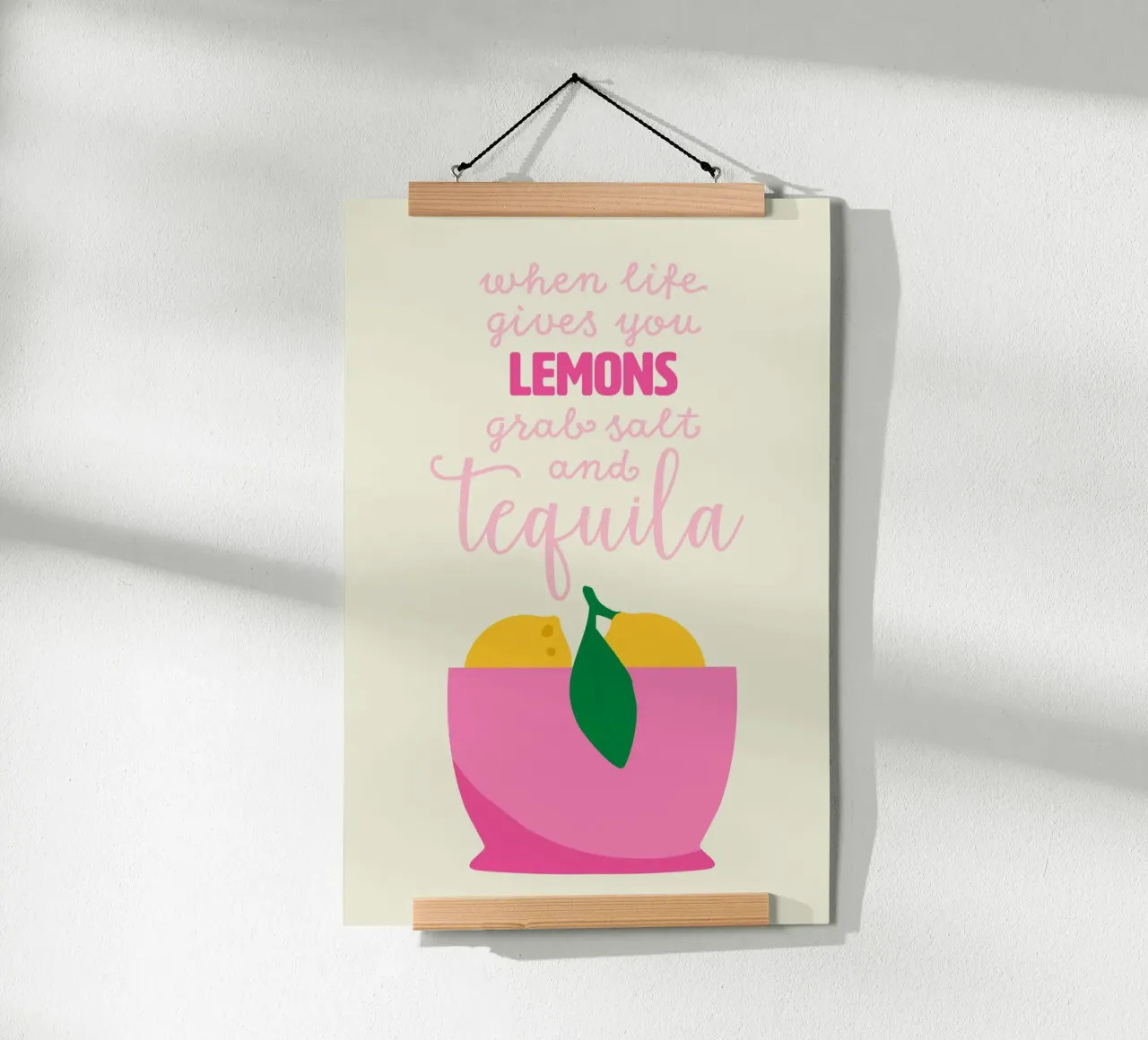 tequila rosa poster da STUDIO 4H37