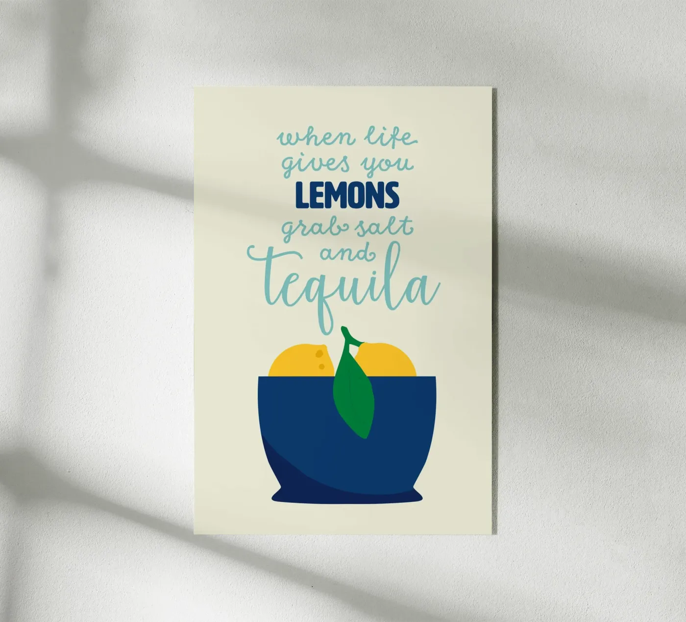 blue tequila acryl van STUDIO 4H37