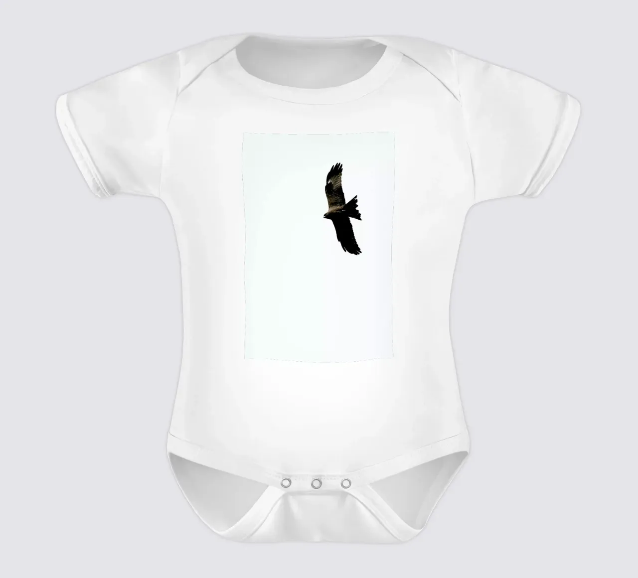 Bussard body neonato maniche corte da Amy & Kurt