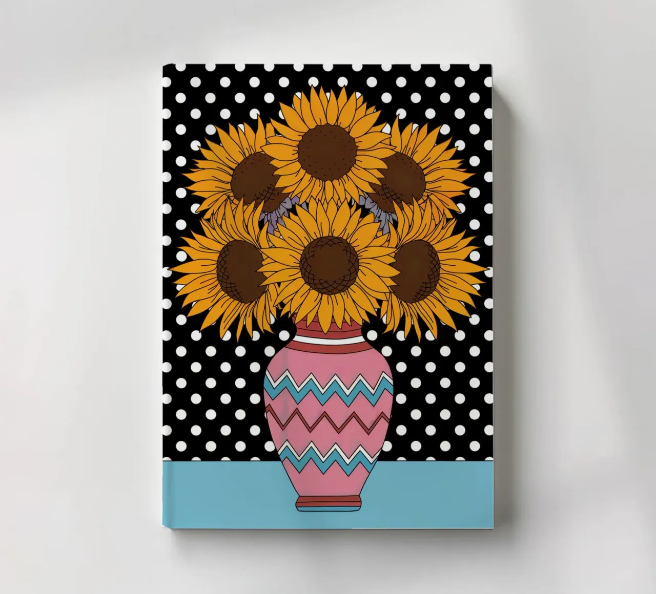 Sunshine and Polka Dots notebook by logic