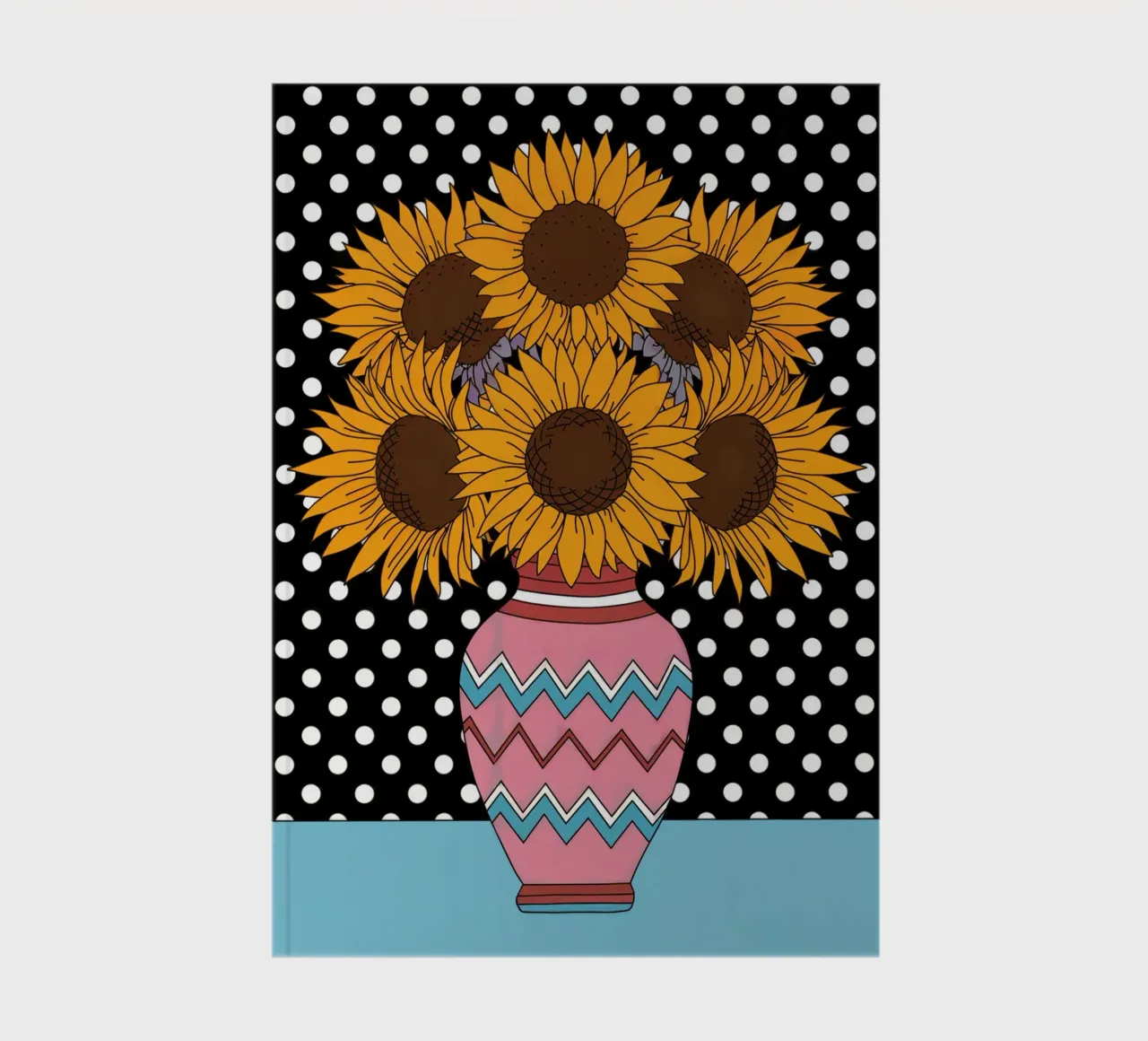 Sunshine and Polka Dots notebook by logic