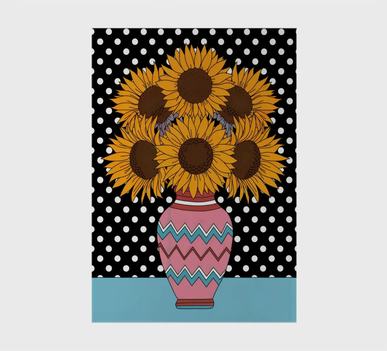 Sunshine and Polka Dots notebook by logic