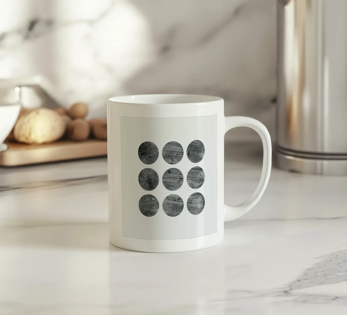 Alignment ceramic mug by Bryon S. White