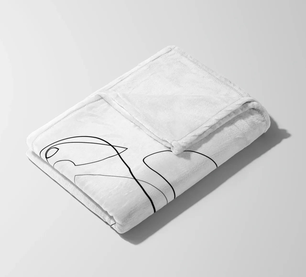Martin pescatore - uccello a una linea coperta in pile da Addillum