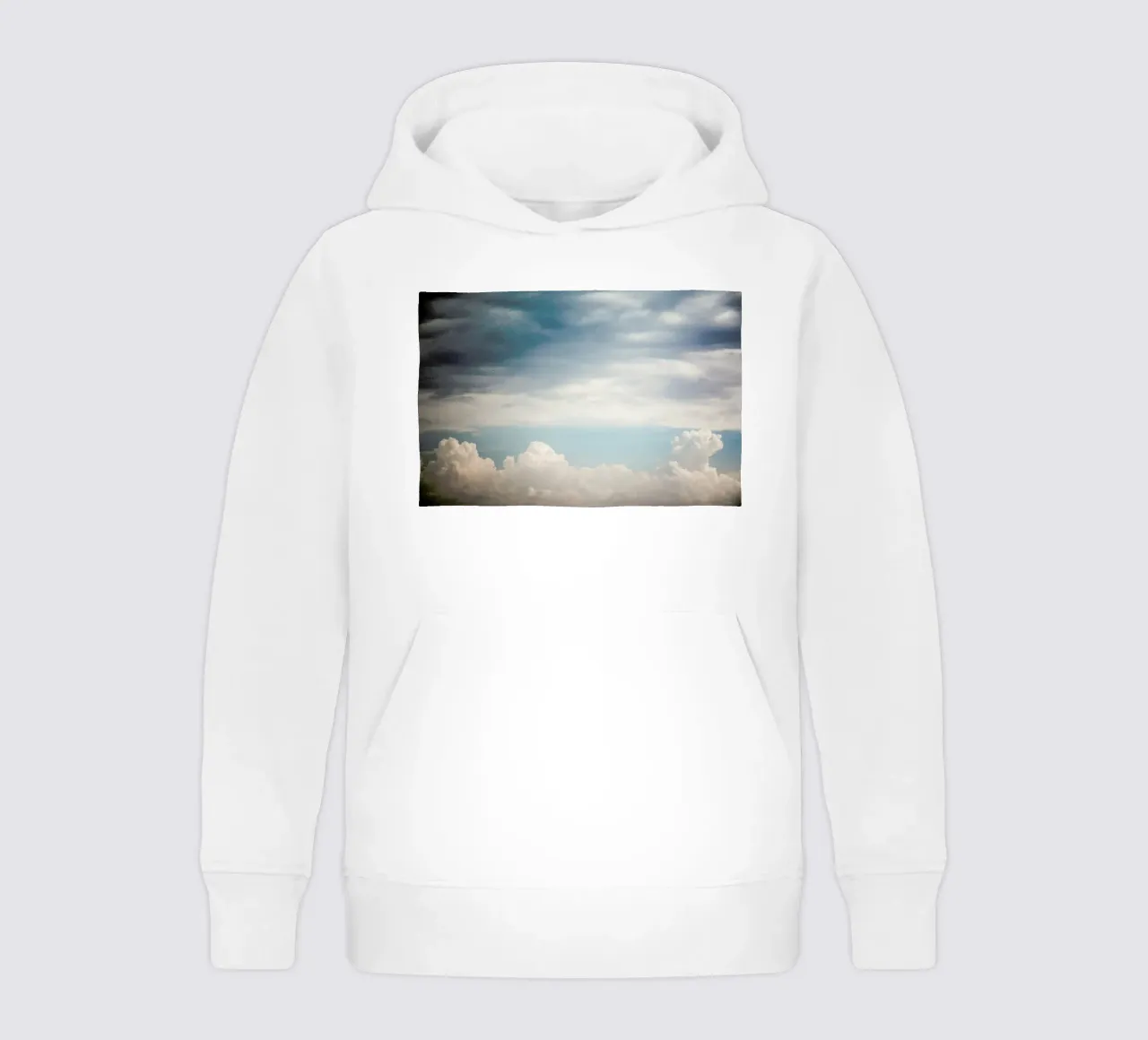 Autumn Clouds felpa bambino con cappuccio da Tal Paz-Fridman