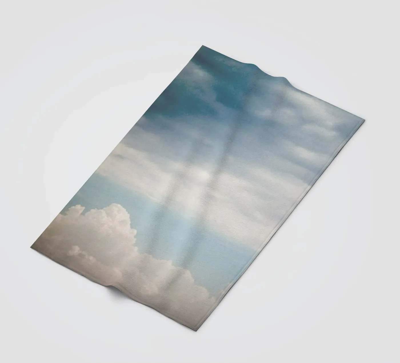 Autumn Clouds Fleecedecke von Tal Paz-Fridman