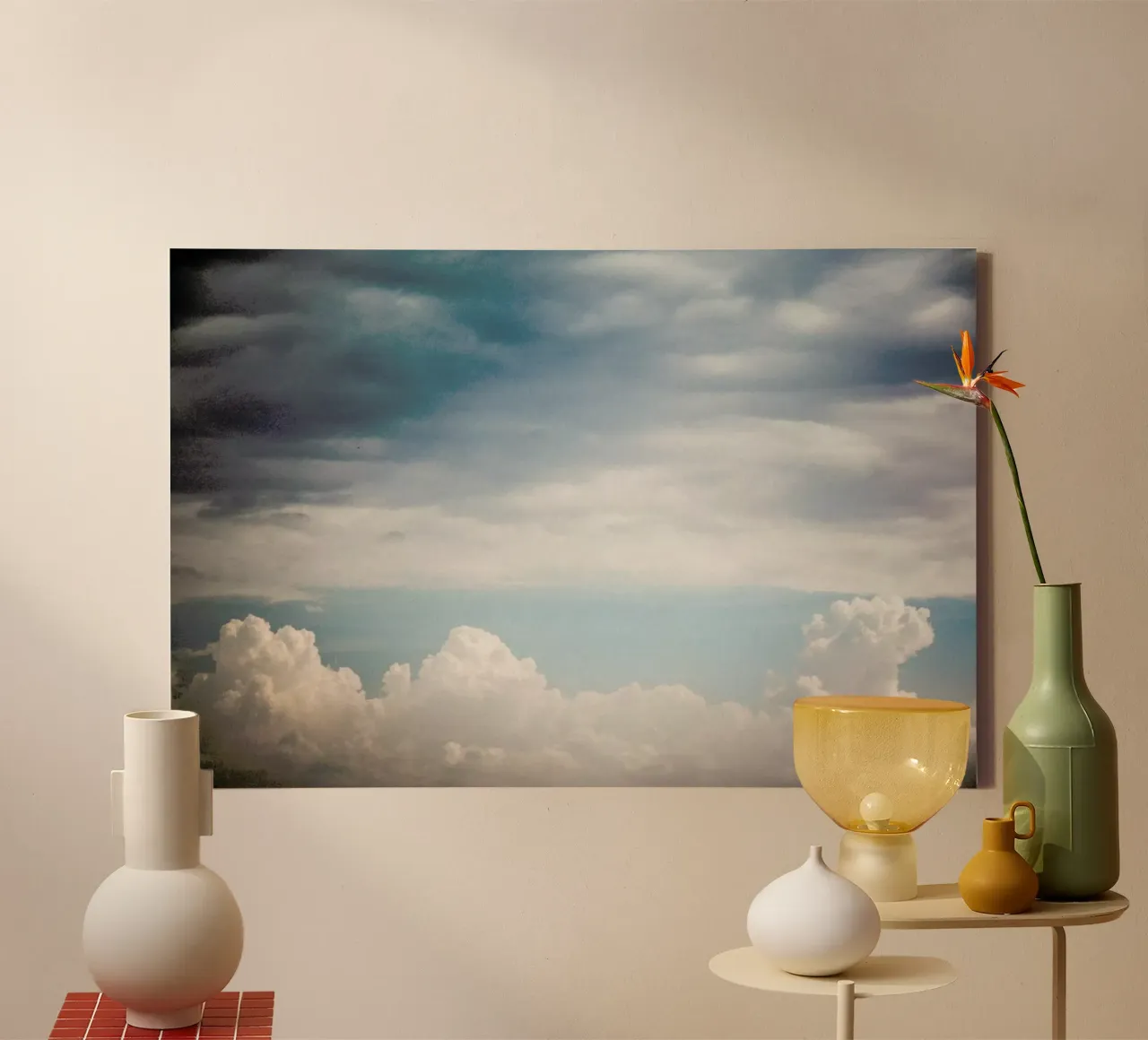Autumn Clouds tela con Cornice a cassetta da Tal Paz-Fridman