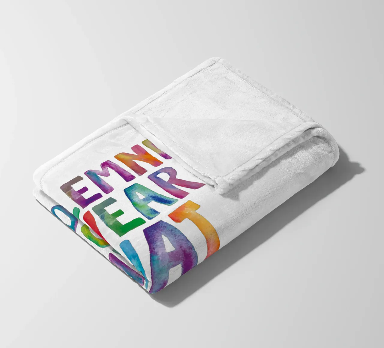 Giuro solennemente che non sto combinando nulla di buono Regenbogen Design coperta in pile da THE MOTIVATED TYPE