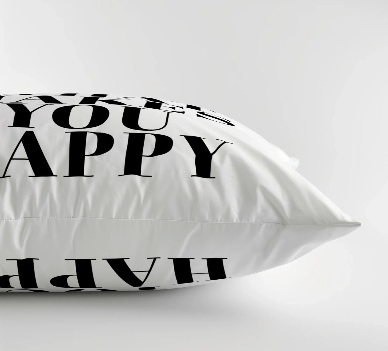 Do More of What Makes You Happy cuscino da Typo Designs