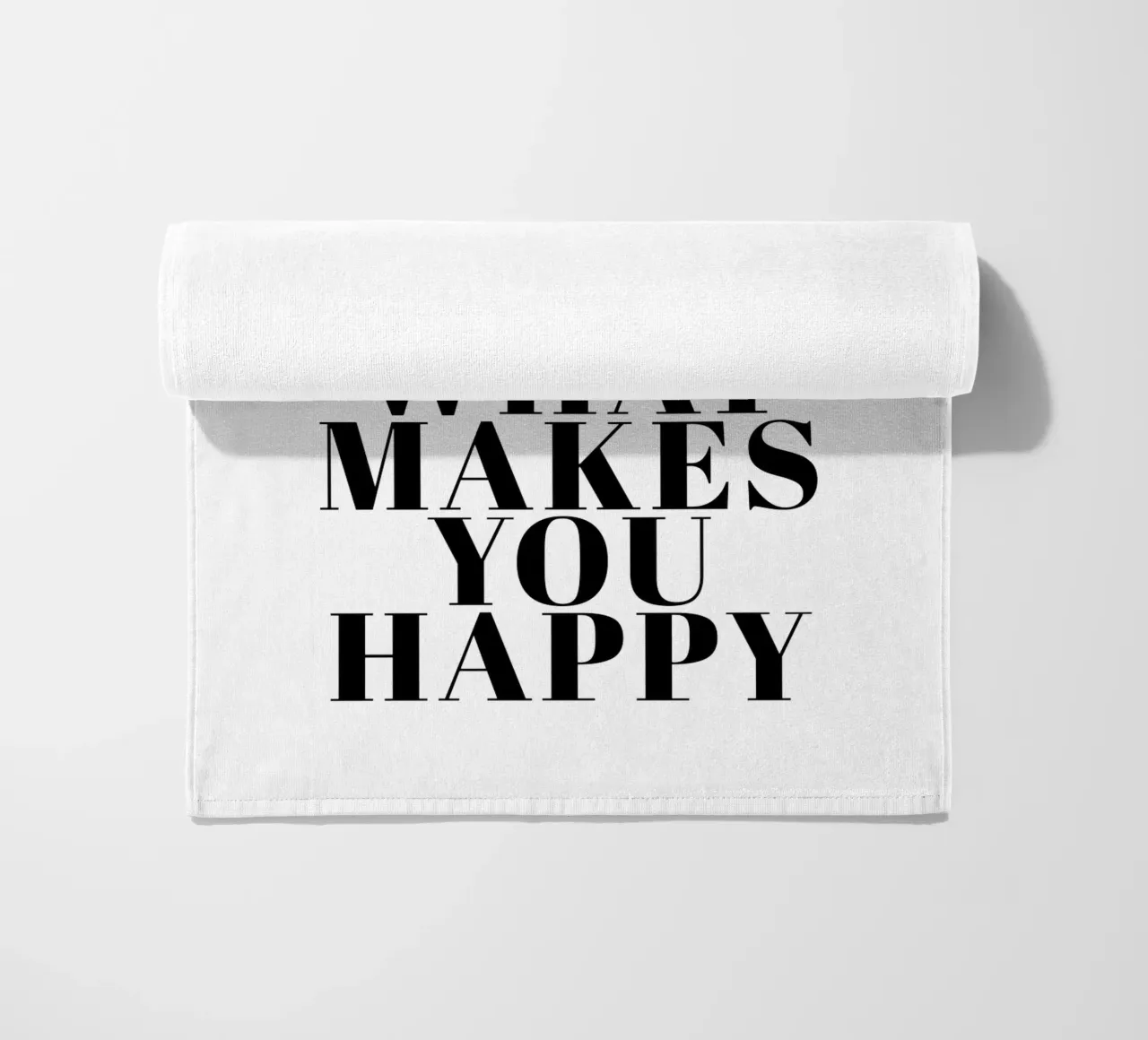 Do More of What Makes You Happy telo mare da Typo Designs