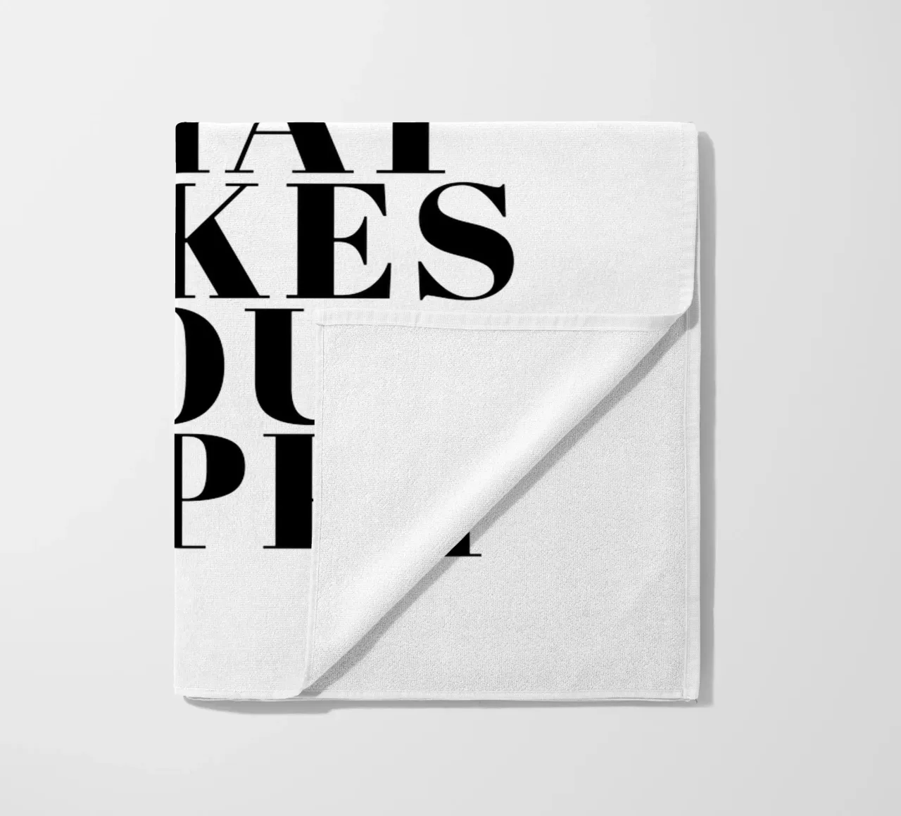 Do More of What Makes You Happy telo mare da Typo Designs