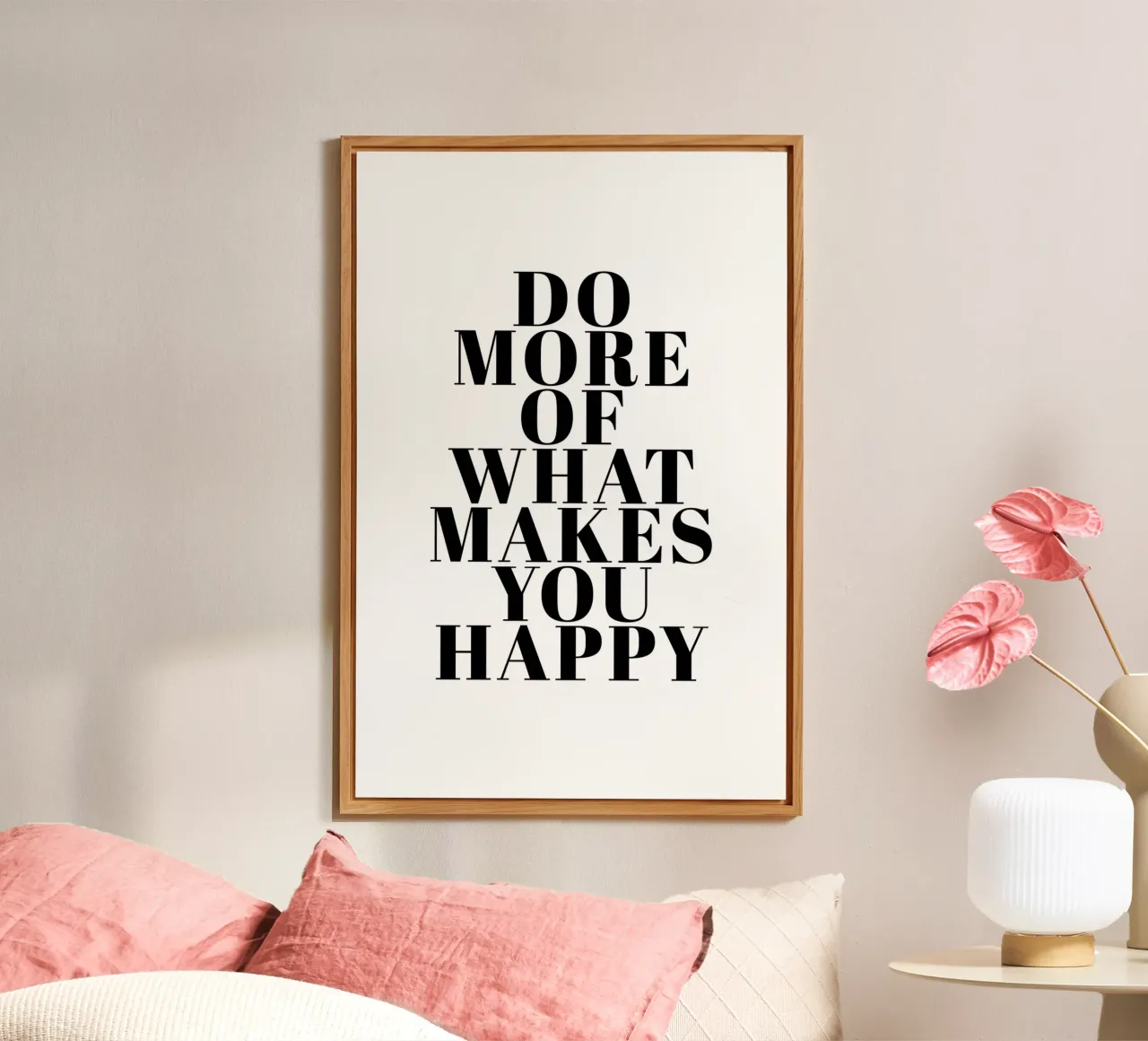 Do More of What Makes You Happy pannello forex da Typo Designs